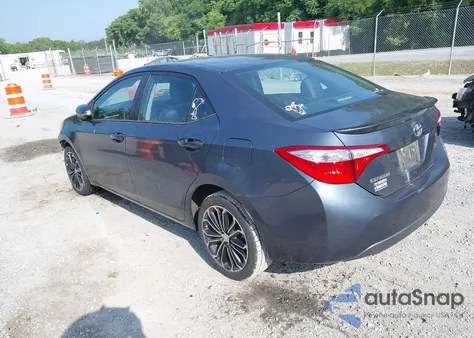 2014 Toyota Corolla S Plus из США, поврежденный, VIN 2T1BURHE2EC201171